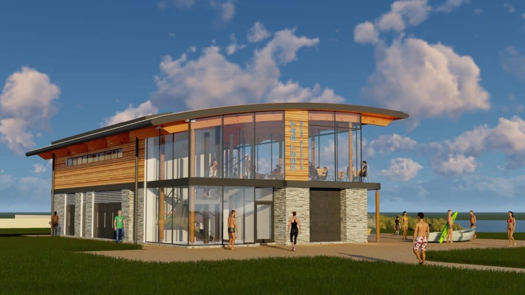 RENDERS1511 New Watersport Centre at Rest Bay puts Porthcawl on the map