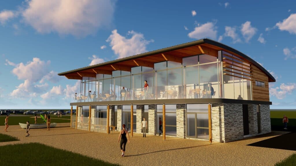 RENDERS1513 New Watersport Centre at Rest Bay puts Porthcawl on the map